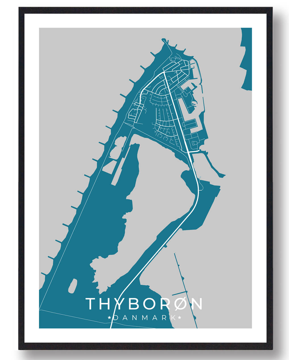 Thyborøn Plakat - Smuk Kystliv Repræsentation!