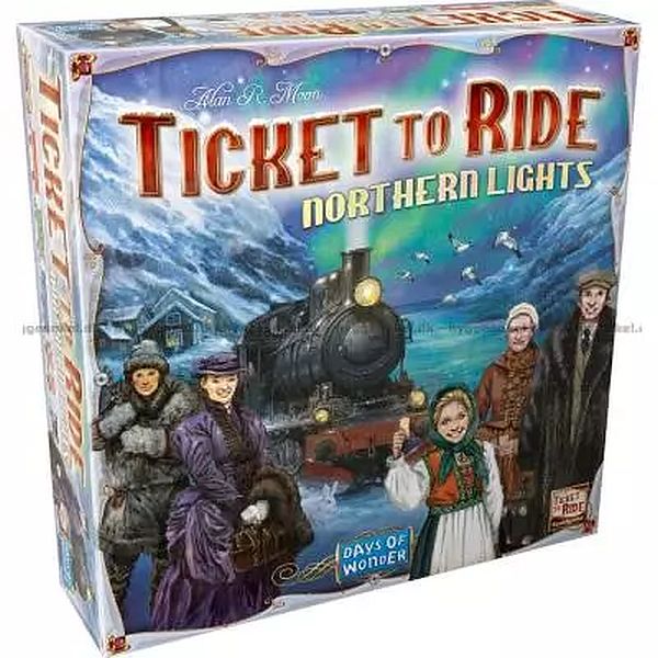 Ticket To Ride - Dansk Grundspil: Northern Lights Tilbud