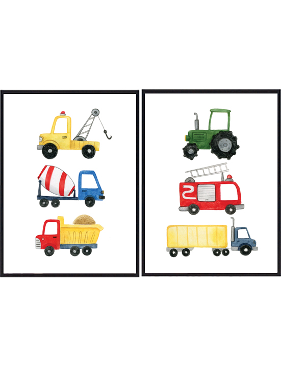Traktor Plakater - Fantastisk Tilbud til Dit Hjem!