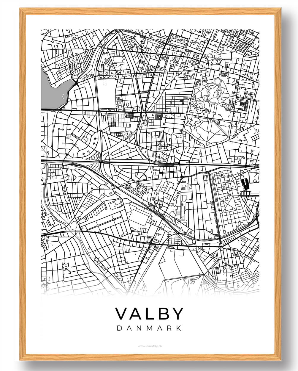 Valby Plakat - Modern Design til Dit Hjem