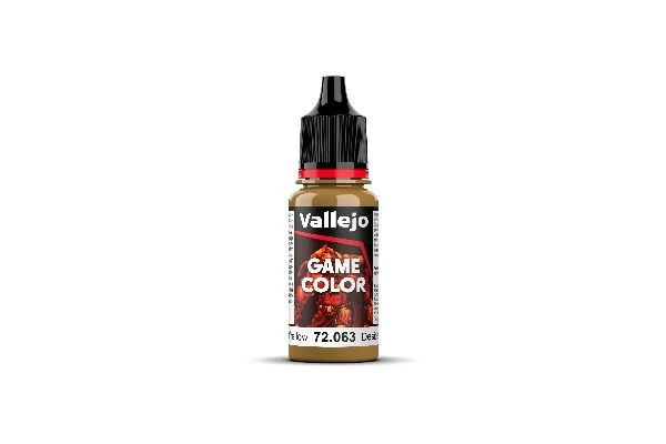 Vallejo Game Color Maling: Ørken Gul 17ml - Fantastisk Tilbud!