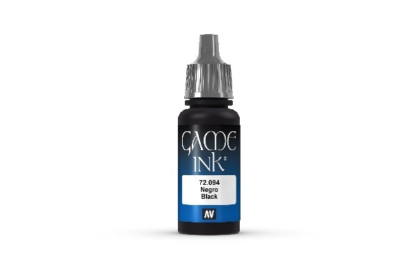 Vallejo Game Color Maling: Ink Black 17ml - Fantastisk Tilbud!