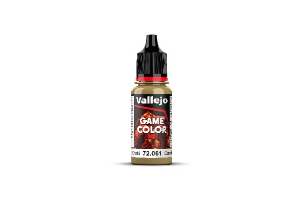 Vallejo Game Color Maling: Khaki 17ml - Fantastisk Tilbud!