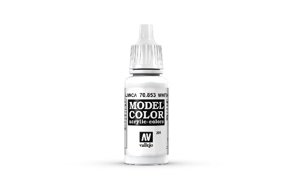 Vallejo Model Color: Glaze Hvid 17ml - Akrylmaling