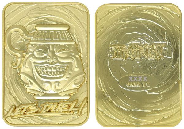 Yu-gi-oh Pot Of Greed Limited Edition Gold Card