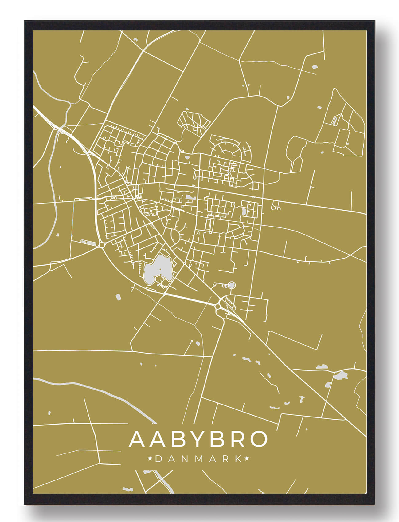 Aabybro Plakat – Guld til Hjemmets Indretning