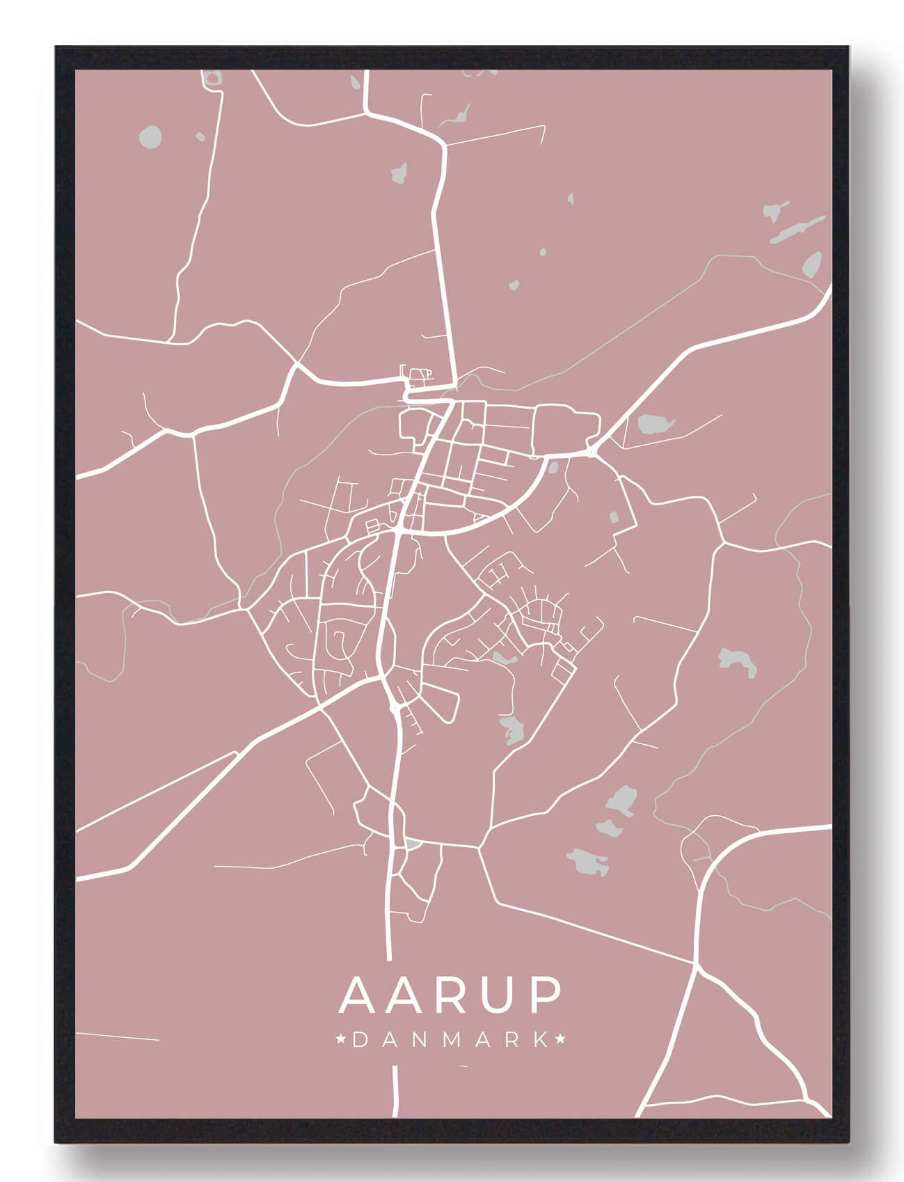 Aarup Plakat - Rosa Gave til Særlige Lejligheder