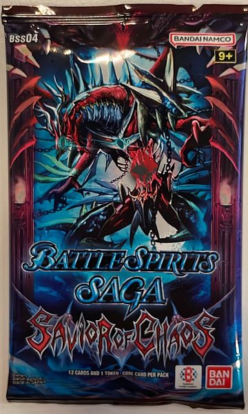 Battle Spirits Saga Bss04: Booster Pack til Kaos!