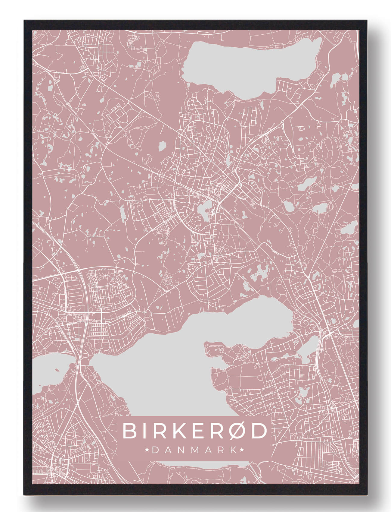 Birkerød Plakat - Smuk dekoration til dit hjem