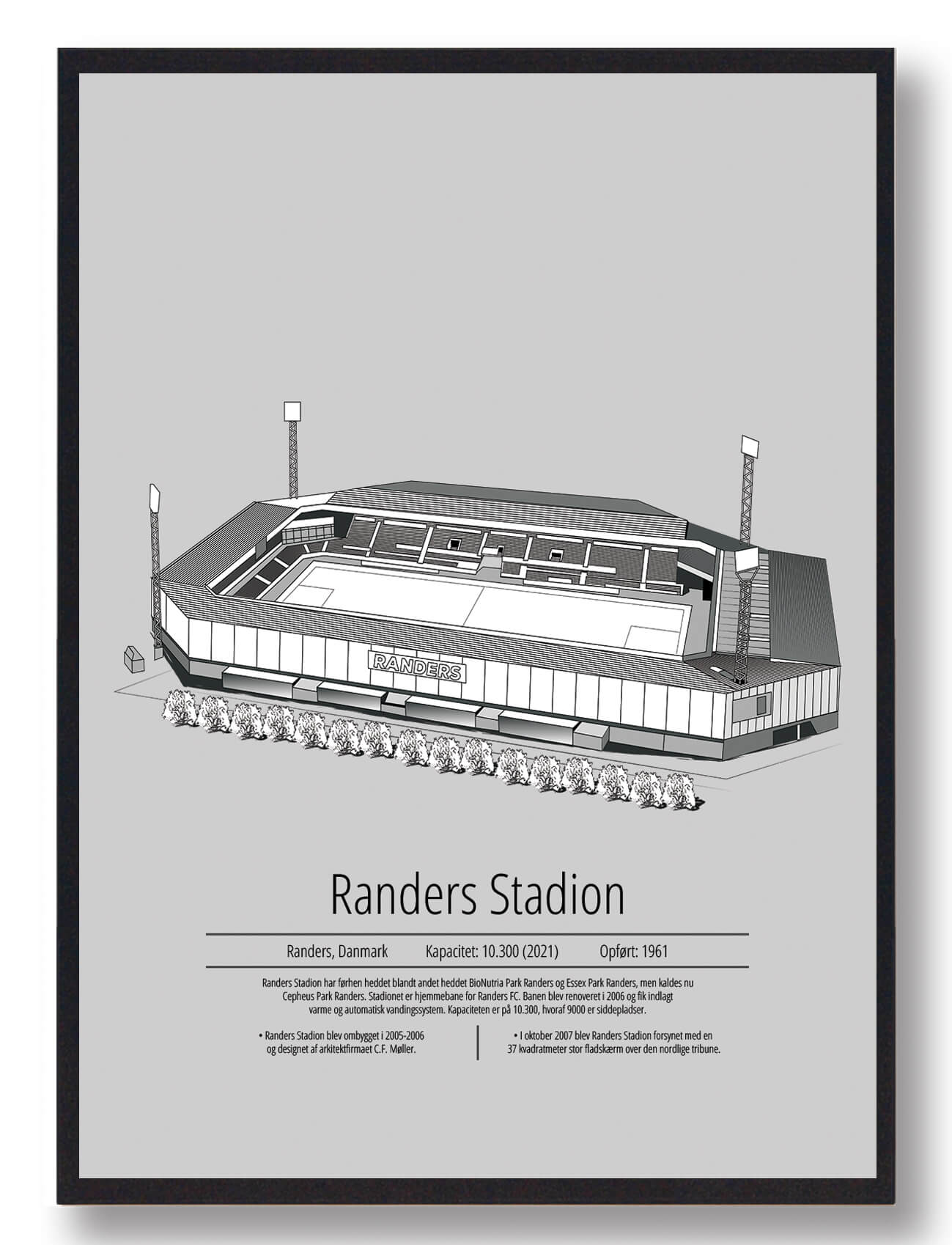 Randers FC Plakat - Ær klubben med stil!