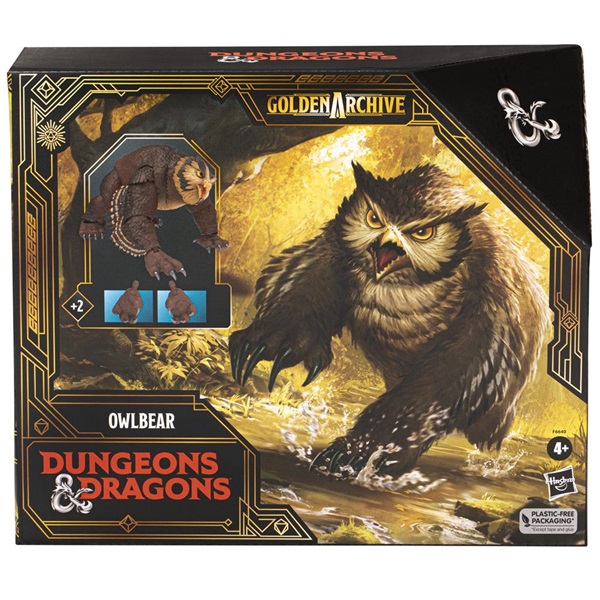 Dungeons Dragons Golden Archive Owlbear Action Figure