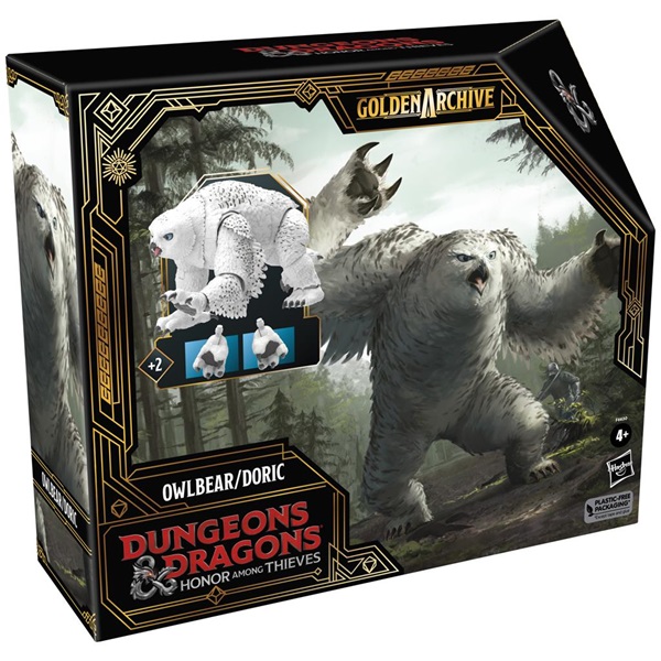 Dungeons Dragons: Honor Among Thieves Golden Archive Owlbear Doric Action Figure