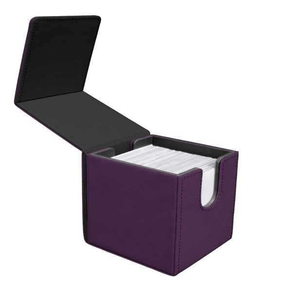 Deck Box Alcove Edge: Vivid Midnight Plum Ultra Pro 16486