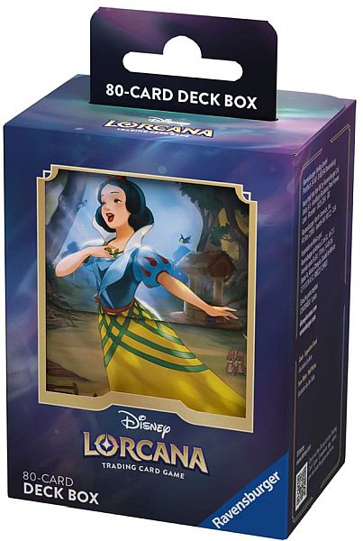 Deck Box Disney Lorcana Tcg: Set Ursula Return: Snow White