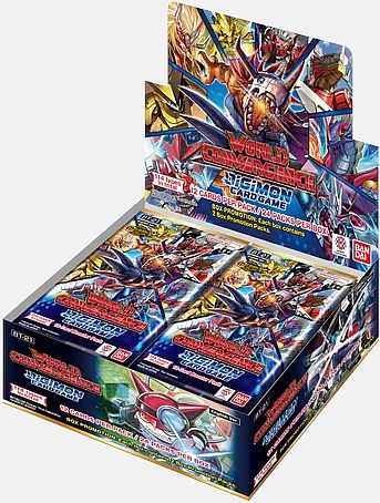 Digimon Kortspil Bt21: World Convergence Booster Box 24 Pakker