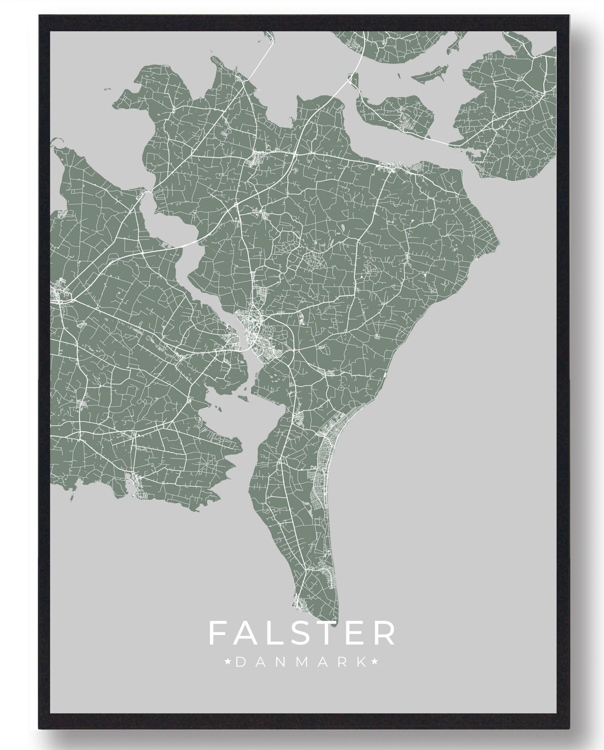 Falster Plakat – Kunstnerisk Oversigt over Øen Falster