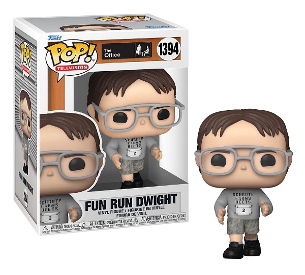 Funko Pop: The Office Us Fun Run Dwight 1394 Tv Vinyl Figure 9cm