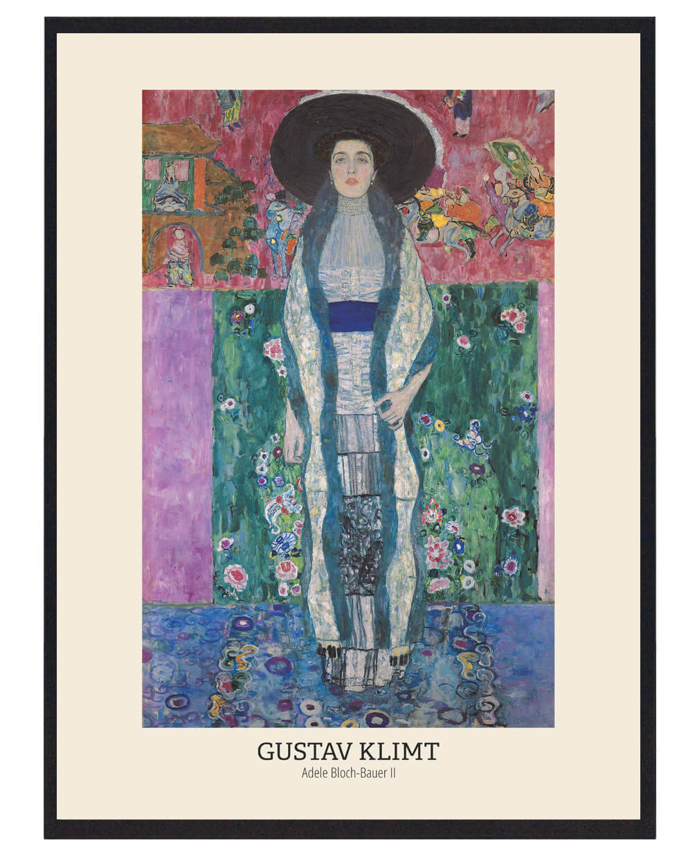 Gustav Klimt - Adele Bloch Bauer Plakat til Kunstelskere