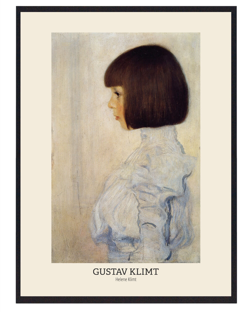 Gustav Klimt - Helene Klimt Plakat til Kunstelskere