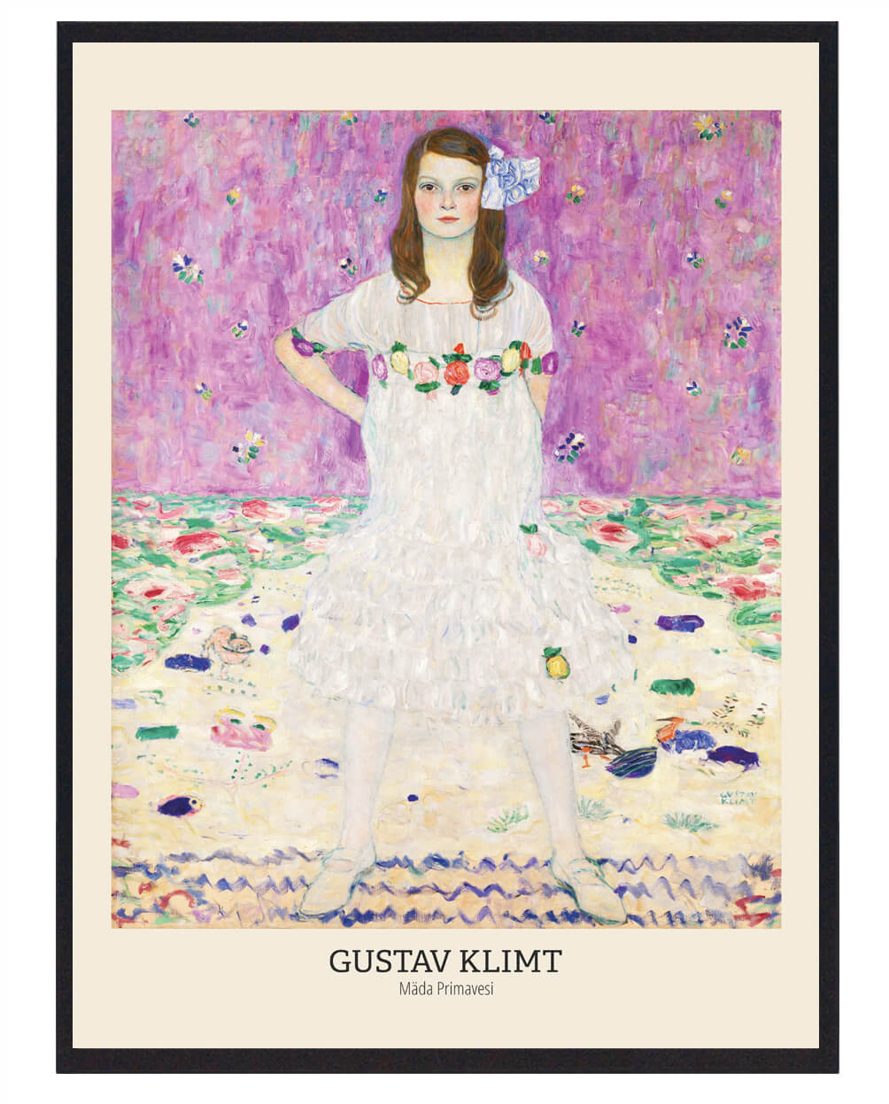Gustav Klimt Plakat - Mada Primavesi Kunstværk