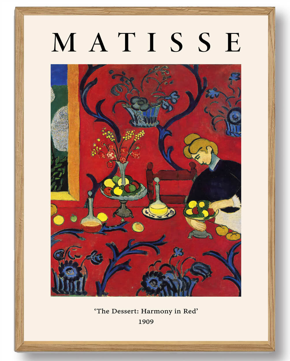 Henri Matisse - The Dessert Plakat til Kunstelskere