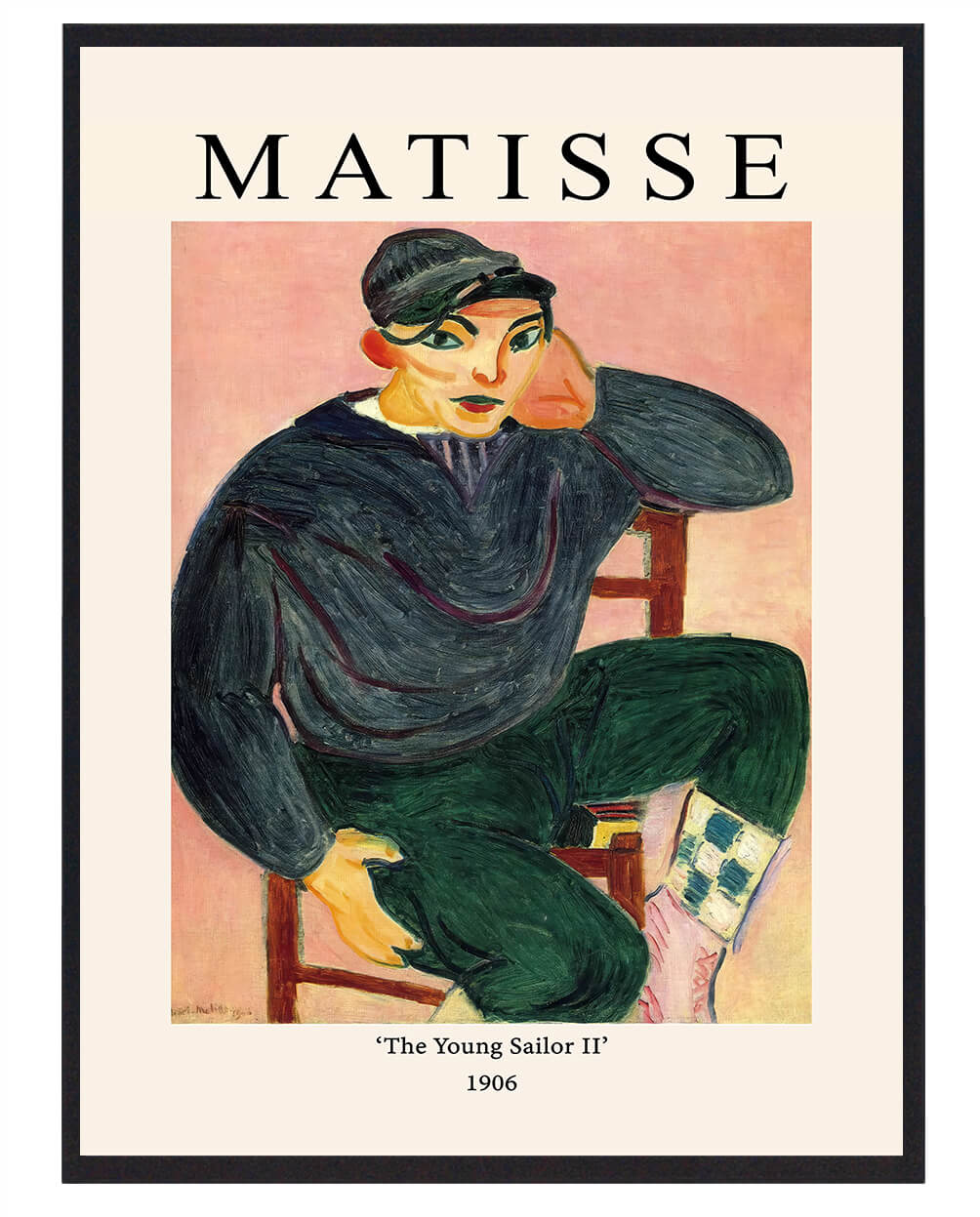 Henri Matisse - Den Unge Sømand Plakat til Kunstelskere