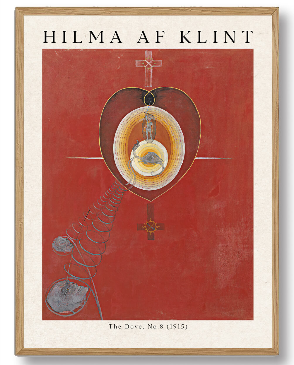Hilma Af Klint - The Dove Kunstplakat til salg