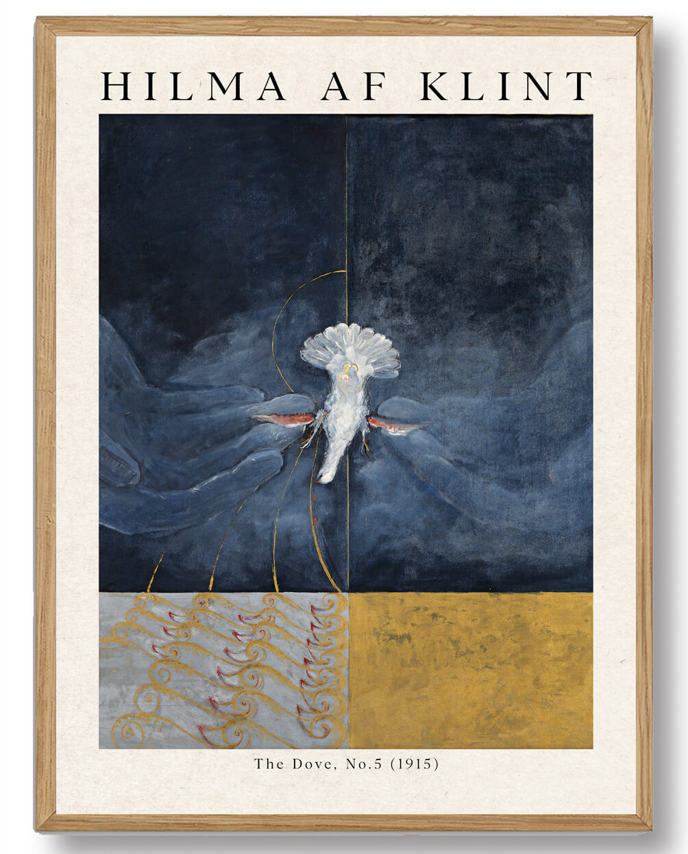 Hilma Af Klint - The Dove Plakat til Kunstelskere