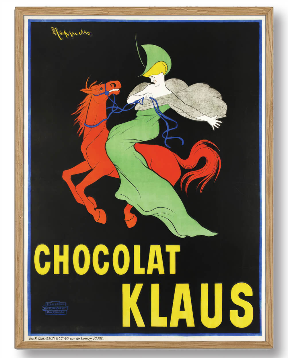 Leonetto Cappiello Plakat - Chocolat Klaus Tilbud