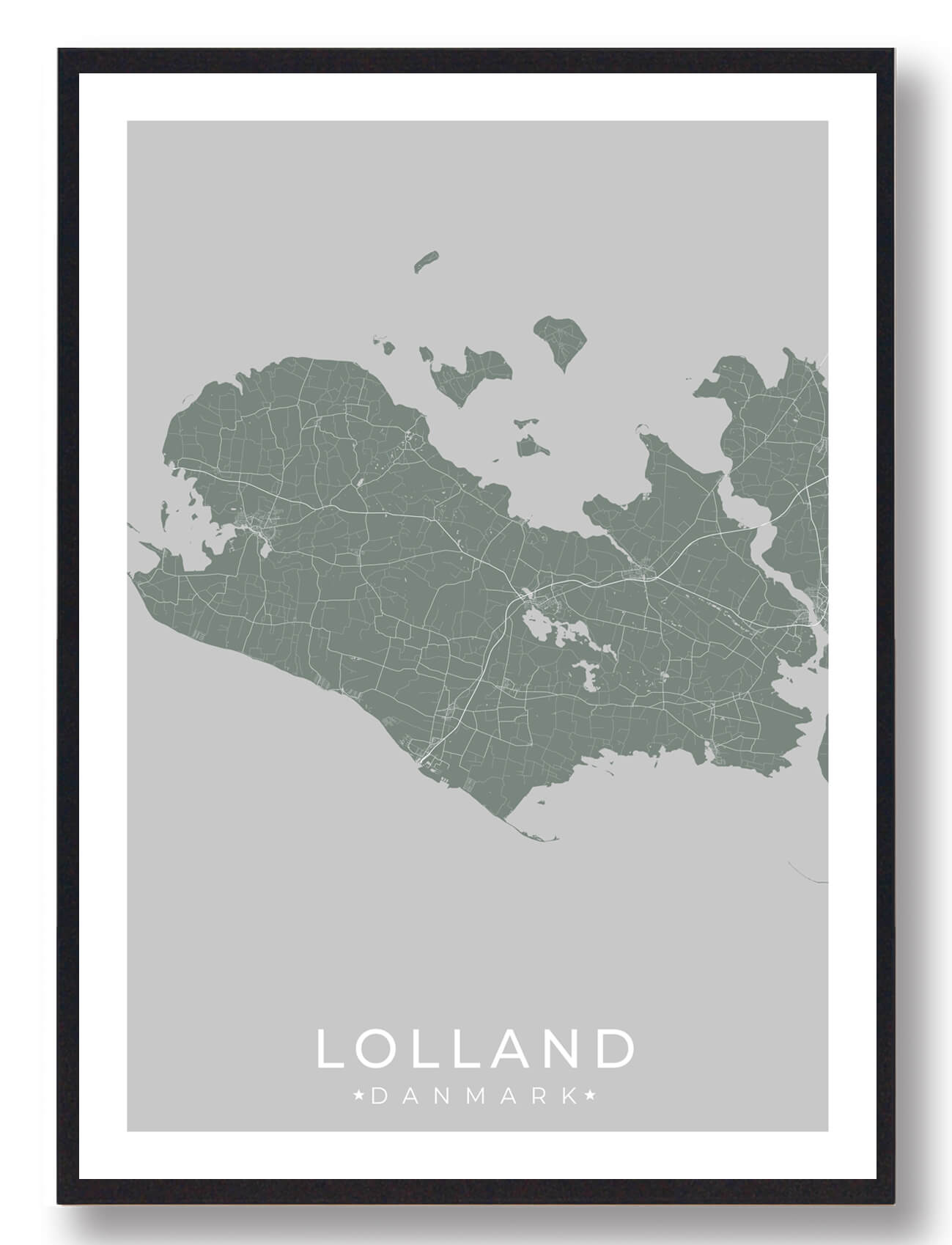 Lolland Plakat – Fejr Øens Skønhed med Farver!