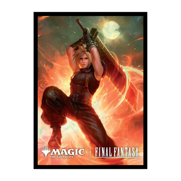 100 Lommer Deck Protector Sleeves - Final Fantasy: Cloud