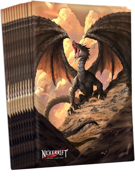 40 Lommer Neverrift Tcg: Deathclaw Dragon Beskyttelsessleeves