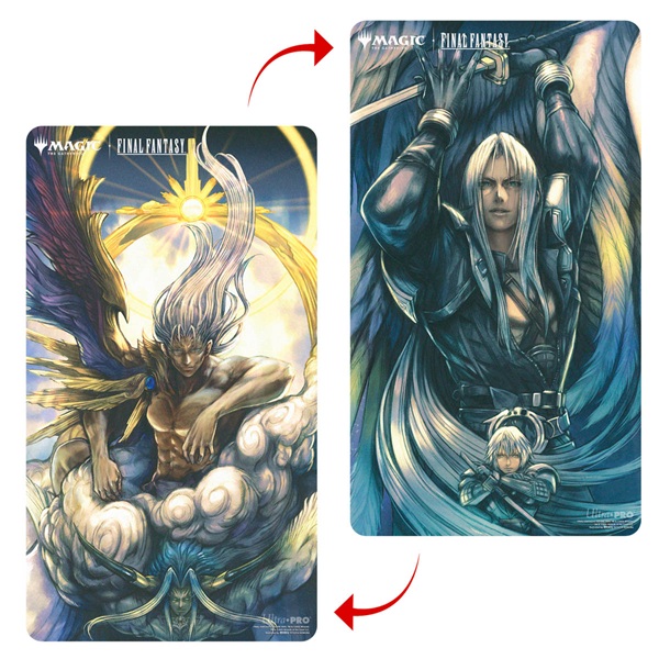 Dobbelt-Sidet Spillemat - Final Fantasy: Sephiroth