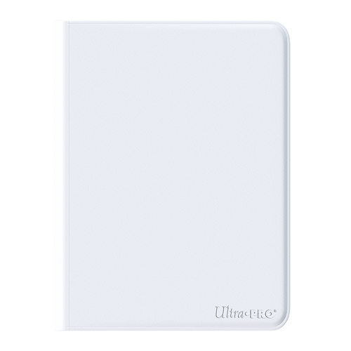 Mappe Zippered 12-pocket Pro-binder Vivid: White Ultra Pro 16177
