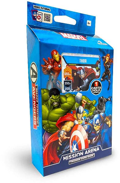 Marvel: Mission Arena TCG Tema Deck: Avengers - Fantastisk Spil!