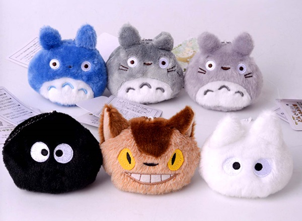 My Neighbor Totoro Random Tilf 195 166 Ldig Character Plush Keychain 195 184 Glering