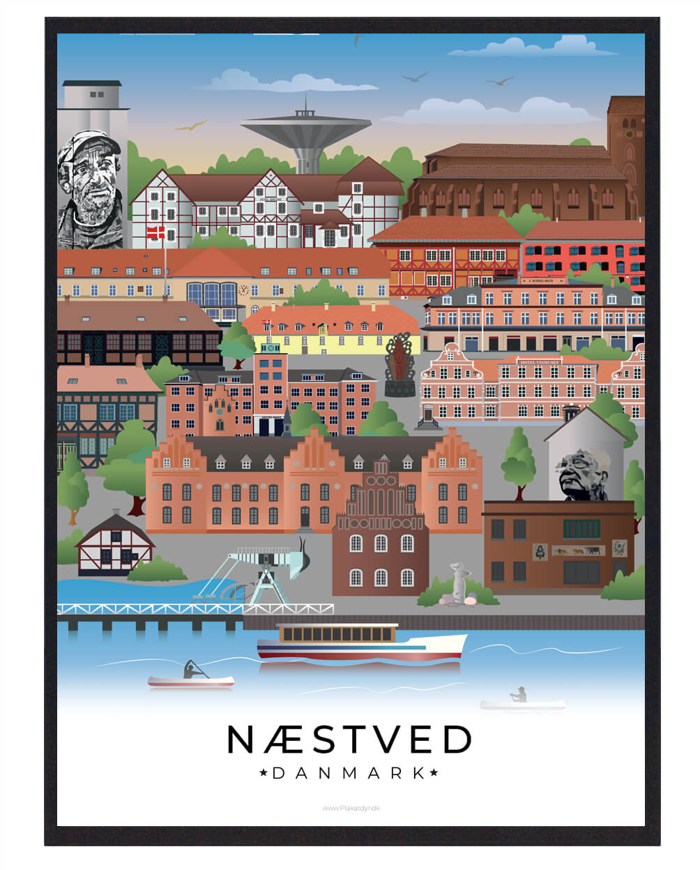 Næstved Byplakat