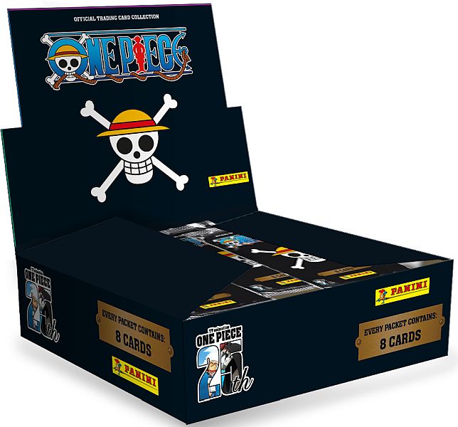 Panini One Piece 25th Anniversary Trading Card Collection Booster Display