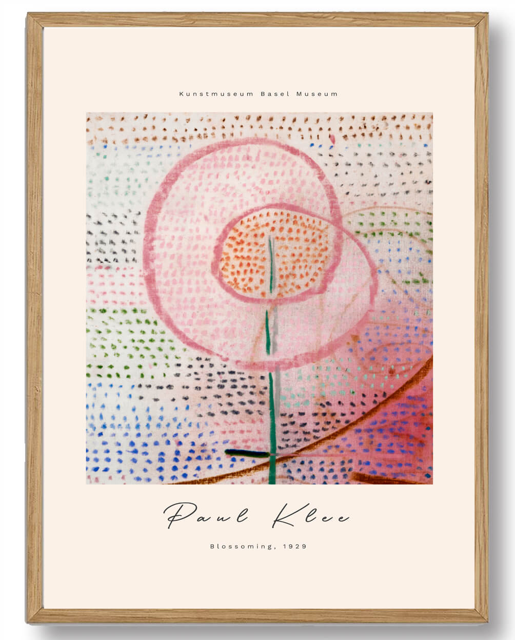 Paul Klee - Blomstrende Kunstværk til Salg