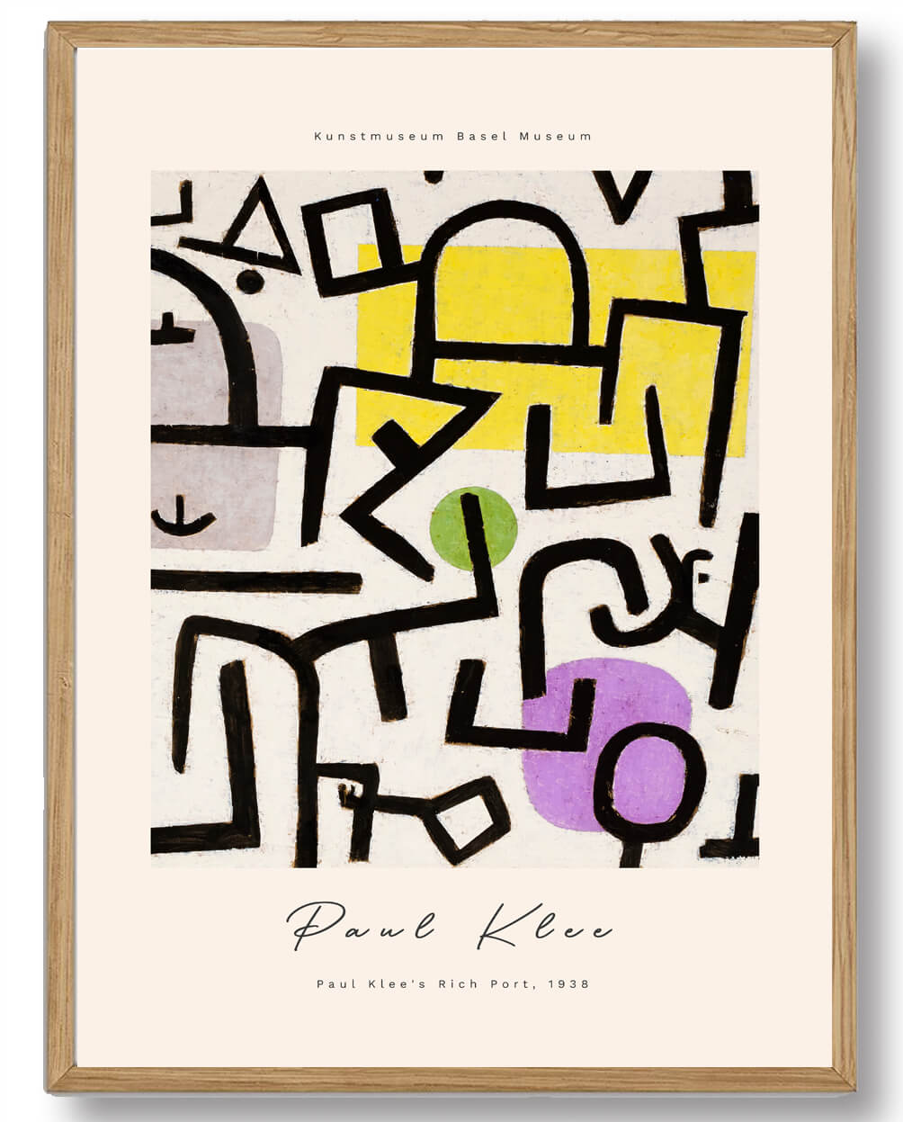 Paul Klee - Rich Port Plakat fra Plakatdyr.dk