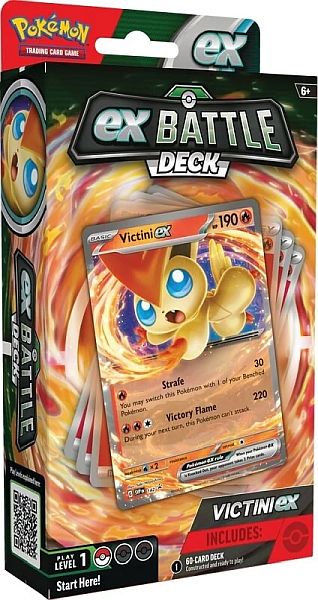 Pokemon Ex Battle Deck: Victini Ex 2024