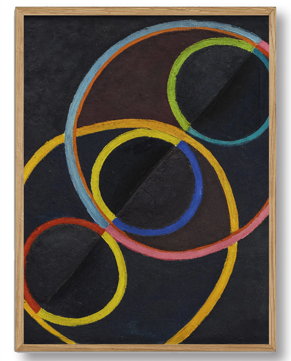 Robert Delaunay - Uendelig Rytme Kunstplakat
