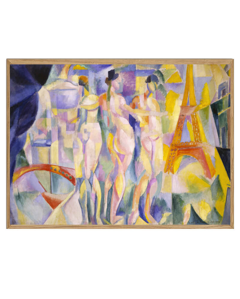 Robert Delaunay - Eiffeltårnet Kunstplakat