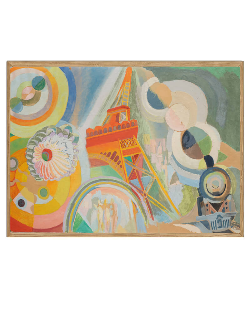 Robert Delaunay - Eiffeltårnet Plakattilbud