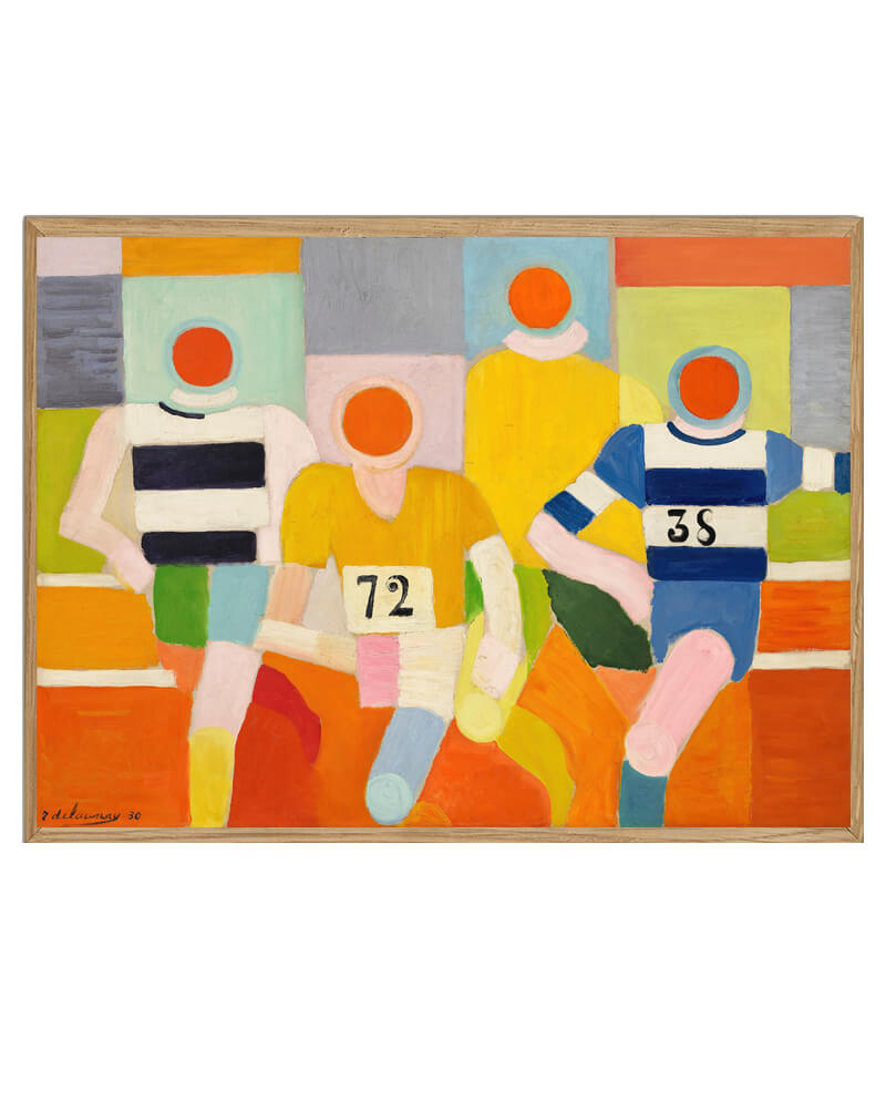 Robert Delaunay - The Runners Plakattilbud