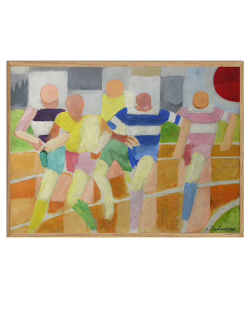 Robert Delaunay - Løberne Plakat til Energisk Atmosfære