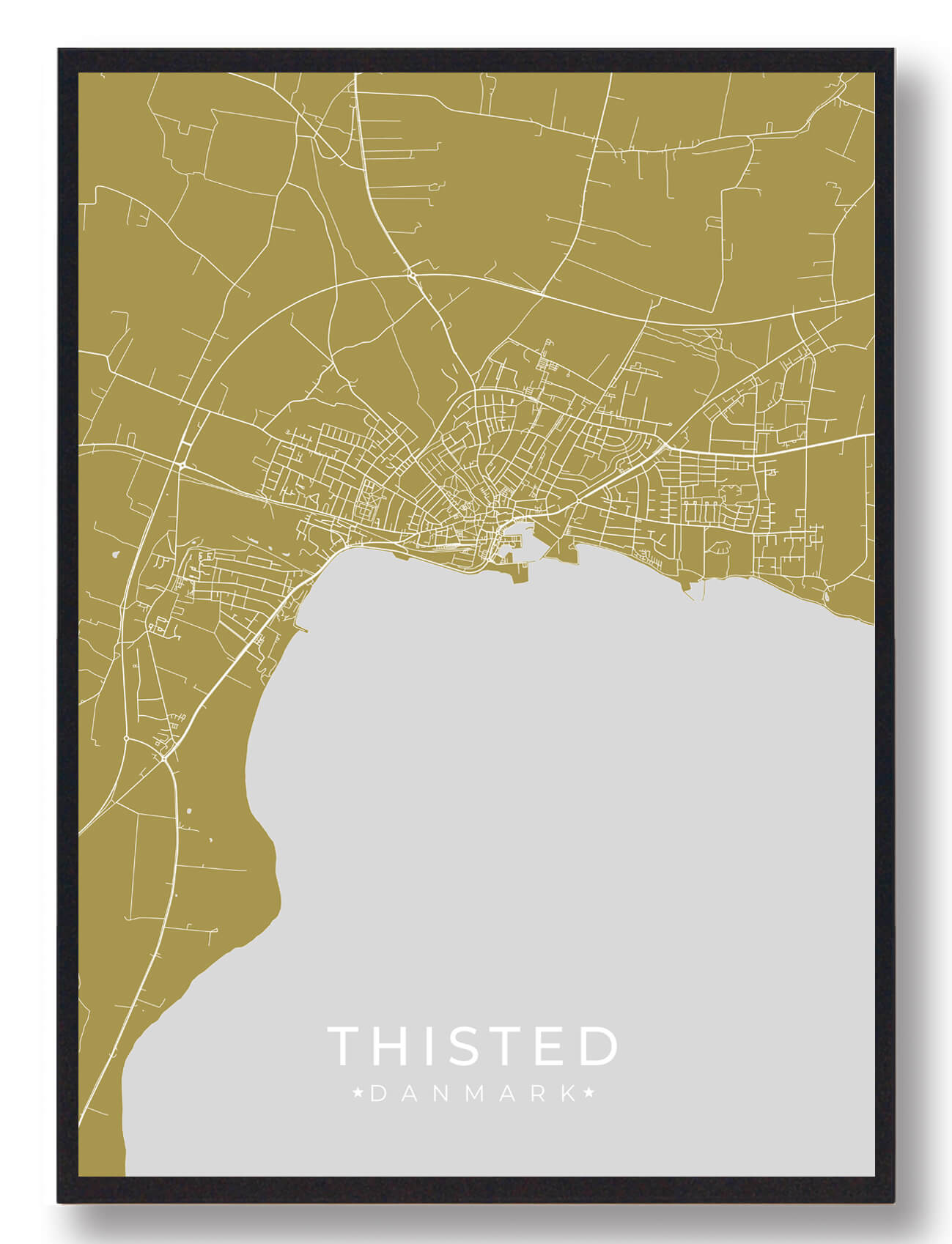 Thisted Plakat - Fejr din kærlighed til Thisted!