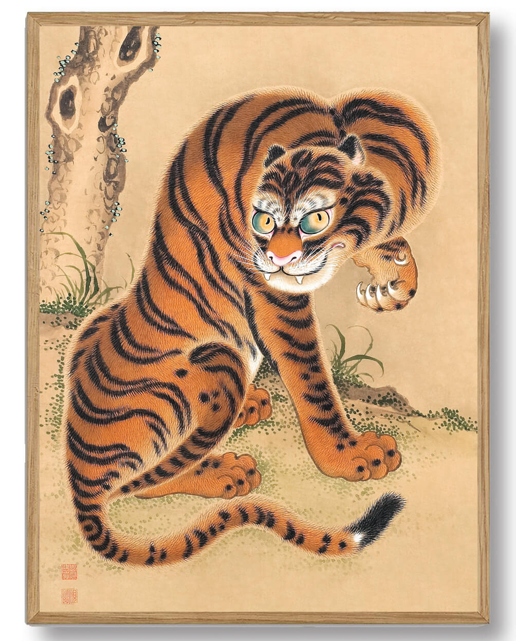 Tiger Of Japan Plakat - Majestætisk Kunstværk