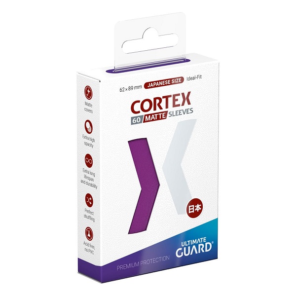 Ultimate Guard Cortex 60 Kortlommer - Matte Lilla
