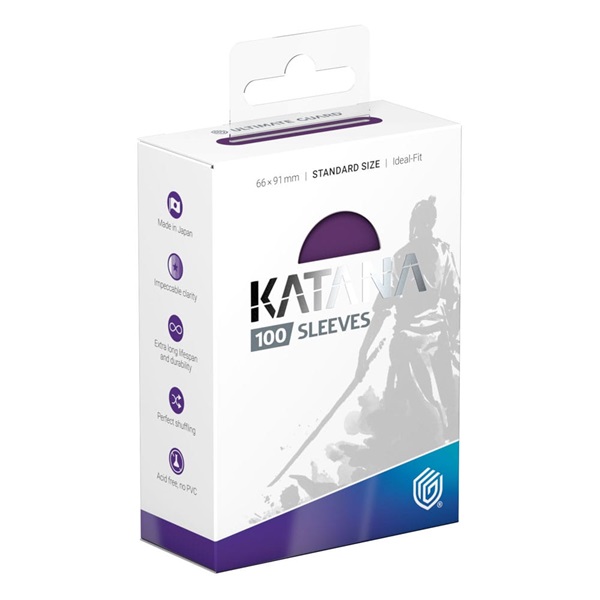 Ultimate Guard Katana Sleeves Kortlommer Standard Size Iris Bloom 100 Sleeves